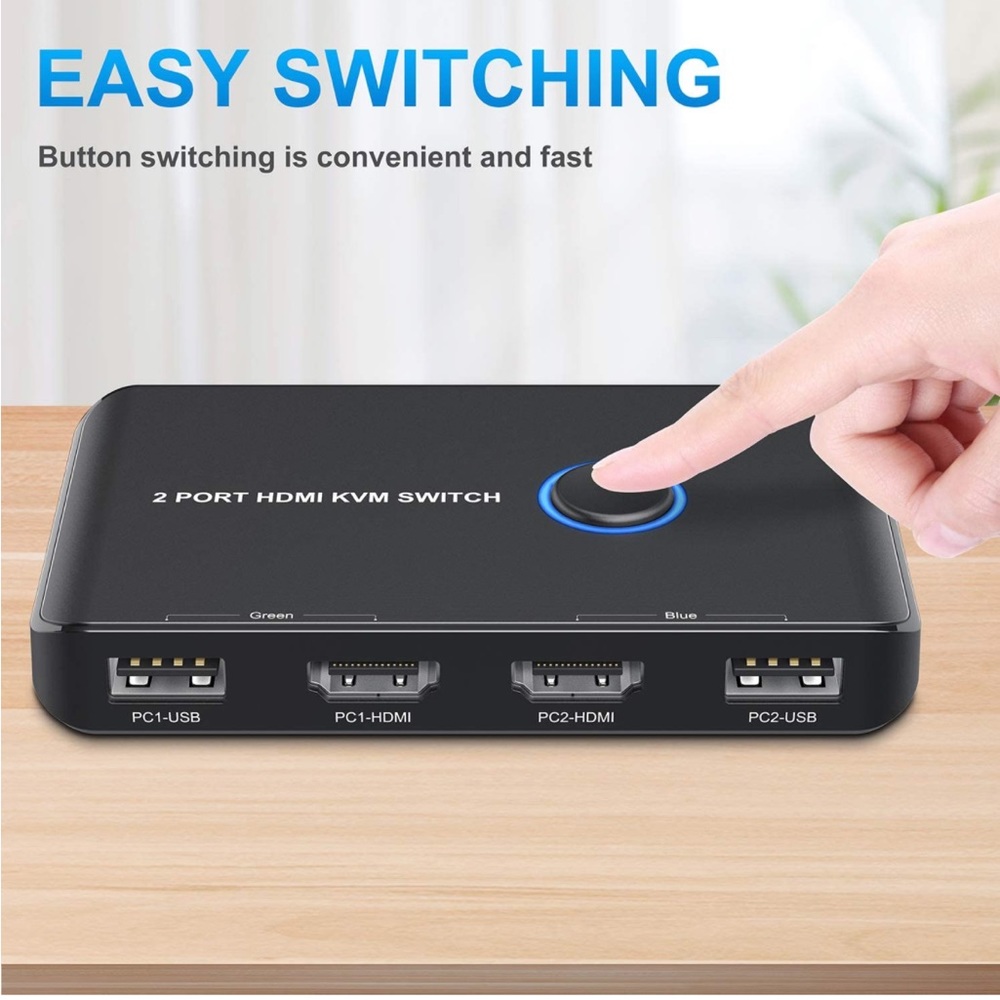 2 Port HDMI KVM Switch - Picture 3 of 7